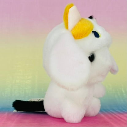 Loppy Yurugurumi The Rabbit - Wearing Calico Cat Onsie - Small